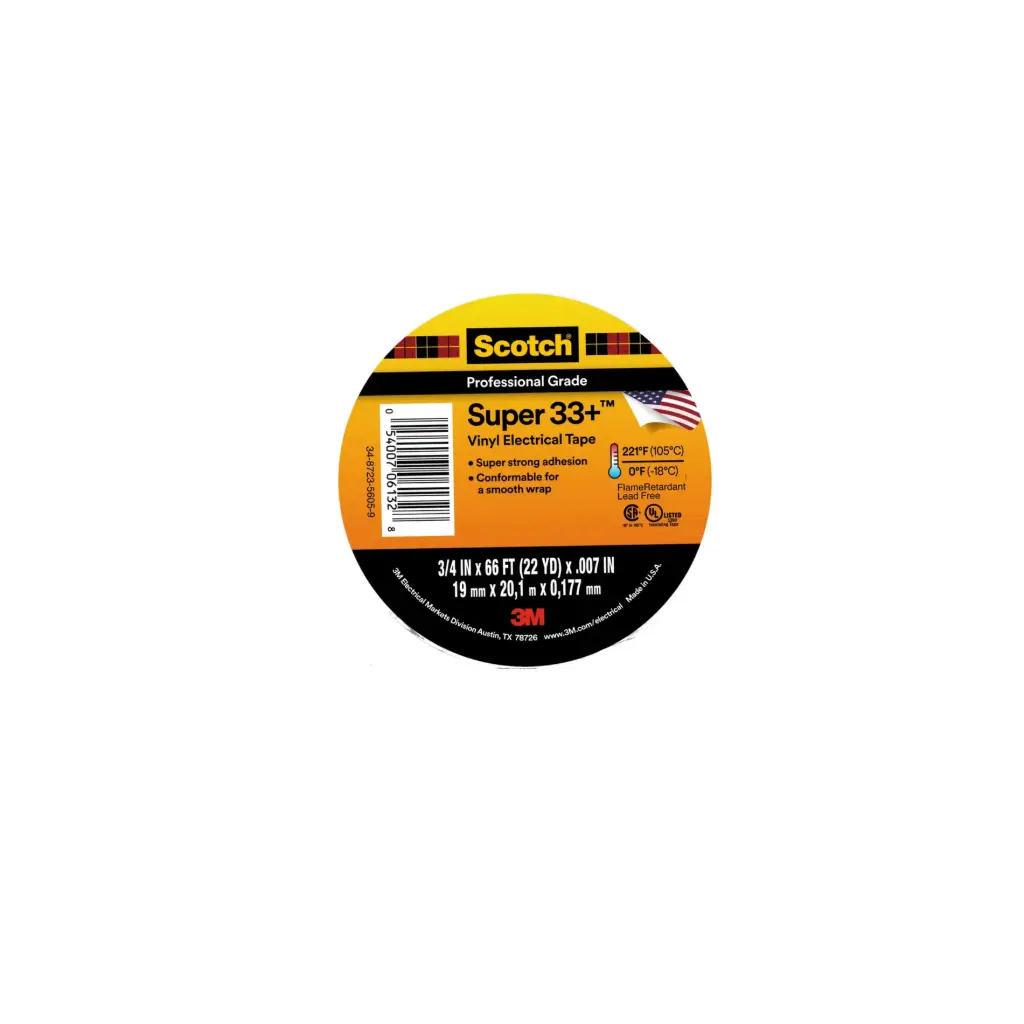 Cinta de aislar Scotch Super 33+