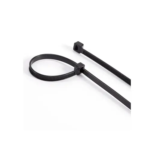 [0106-06] Cincho plástico negro de 16" x 4.8 mm 