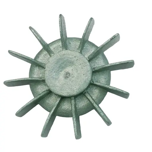 [0112-05] Ventilador de aluminio de 4"  para motor eléctrico  